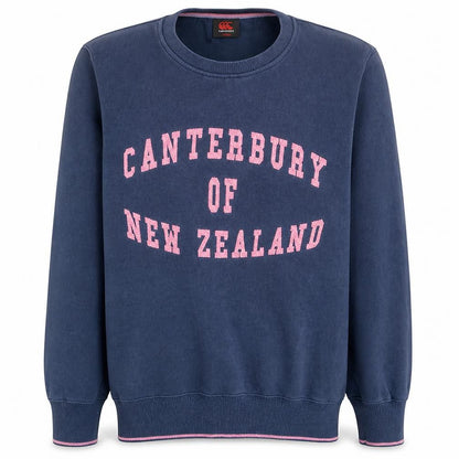 Canterbury Men's Blue Crew Neck Pullover Sweatshirt M