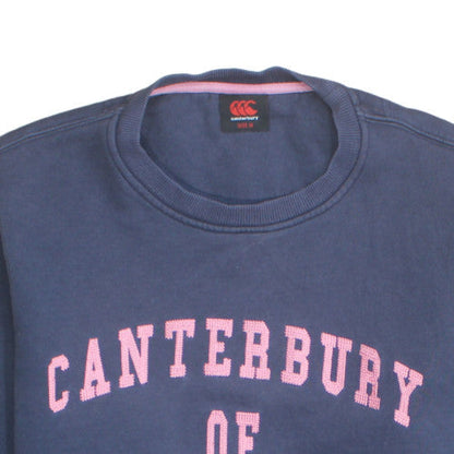 Canterbury Men's Blue Crew Neck Pullover Sweatshirt M