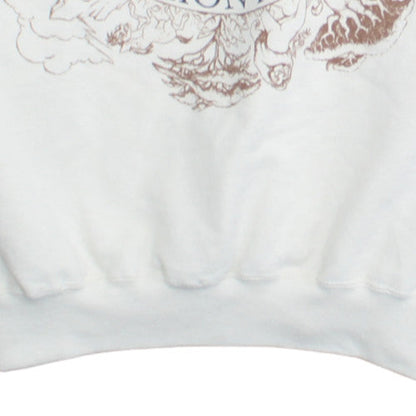 Disney The Lion King White Unisex L Pullover Sweatshirt Vintage