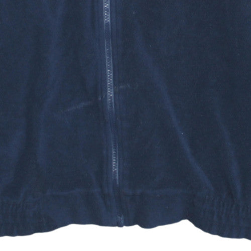 Fila Men’s Blue XL Full Zip Fleece Sweatshirt 90s Vintage Style
