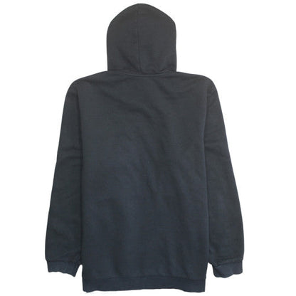 Adidas Men’s Black 2XL Pullover Hoodie with Logo and Stripes