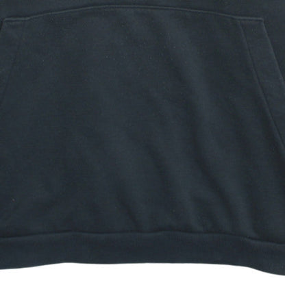 Adidas Men’s Black 2XL Pullover Hoodie with Logo and Stripes
