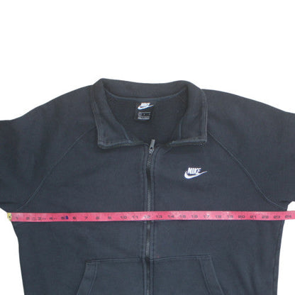 Nike Men's Black Full Zip Fleece Sweatshirt Size L