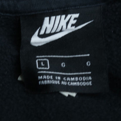Nike Men's Black Full Zip Fleece Sweatshirt Size L