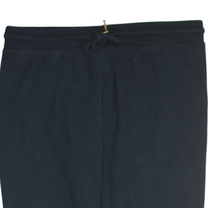 Ellesse Mens Black Jogger Sweatpants Size L Drawstring Waist Cotton Blend