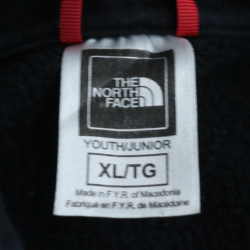 The North Face Teens Black XL Pullover Hoodie with Logo