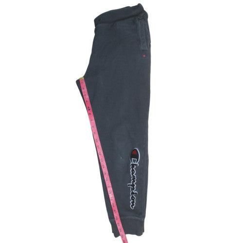 Champion Men Black XL Jogger Fleece Sweatpants Elastic Waist