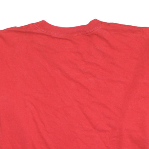 Champion Men's Red 2XL Crew Neck Cotton Short Sleeve T-Shirt
