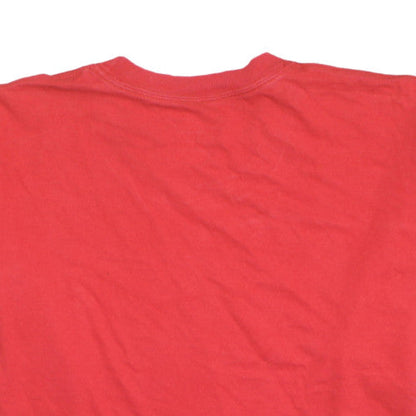 Champion Men's Red 2XL Crew Neck Cotton Short Sleeve T-Shirt