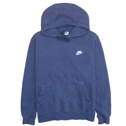 Nike Men's Blue Pullover Hoodie L Fleece Sportswear
