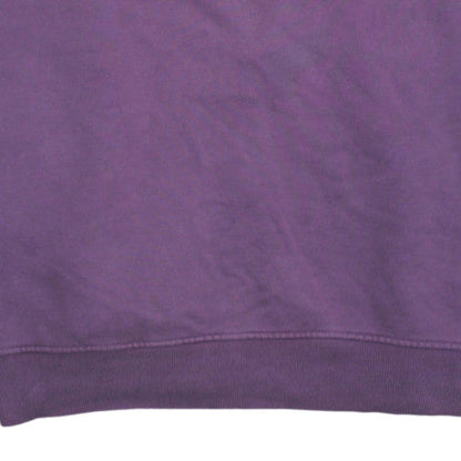 The North Face Unisex Purple XL Pullover Sweatshirt Crew Neck Fleece