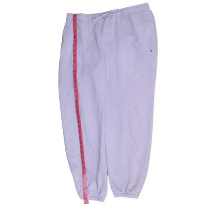 Champion Mens Purple XL Sweatpants Jogger Fleece Drawstring Activewear