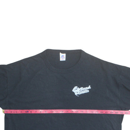 Russell Athletic Men's Black XL Sports Logo T-Shirt