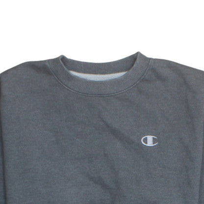 Champion Men's Grey Pullover Crew Neck Sweatshirt Size S