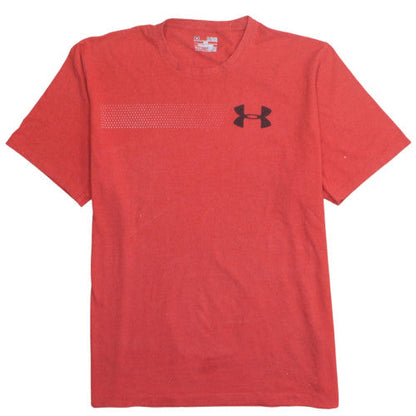 Under Armour Mens Red XL HeatGear T-Shirt Lightweight Active Top
