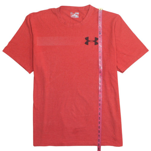 Under Armour Mens Red XL HeatGear T-Shirt Lightweight Active Top