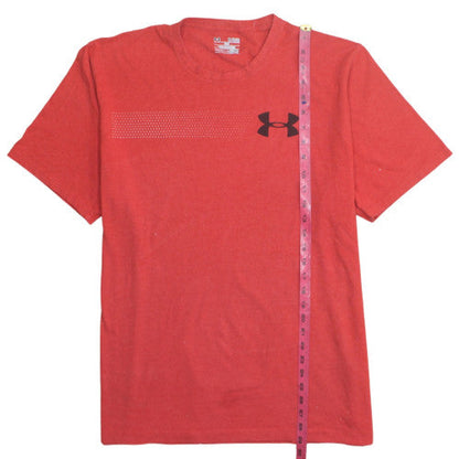 Under Armour Mens Red XL HeatGear T-Shirt Lightweight Active Top