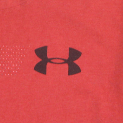Under Armour Mens Red XL HeatGear T-Shirt Lightweight Active Top