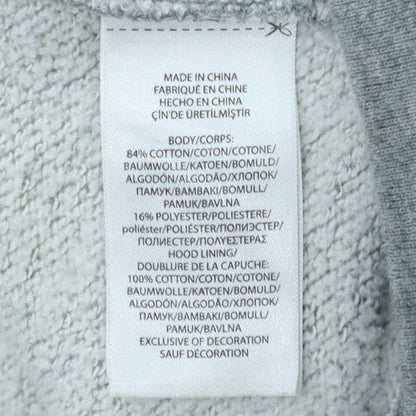 Polo Ralph Lauren Mens Grey Full Zip Hoodie XL Cotton Blend