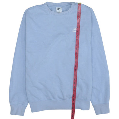 Nike Men's Blue Crew Neck Pullover Sweatshirt Size M