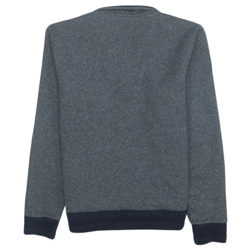 Lacoste Men's Grey 1/4 Zip Pullover Sweatshirt S Regular Fit