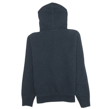 Ralph Lauren Men’s Blue Full Zip Hoodie Size M Logo Fleece Sweatshirt