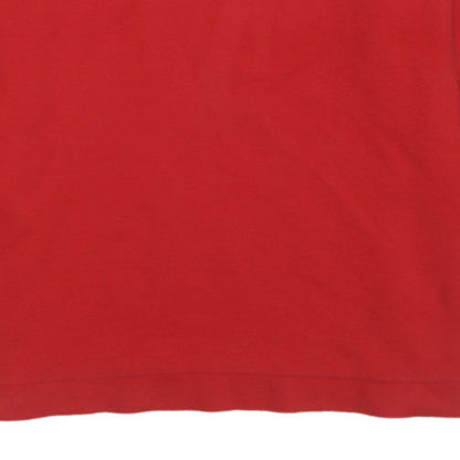 FILA Boys Red 1/4 Zip Collared Henley Sweatshirt Size 22