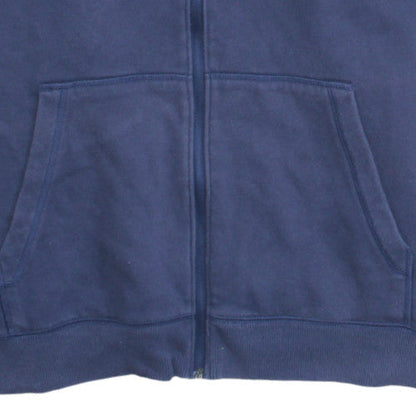 Under Armour Mens Blue Full Zip Athletic Hoodie L