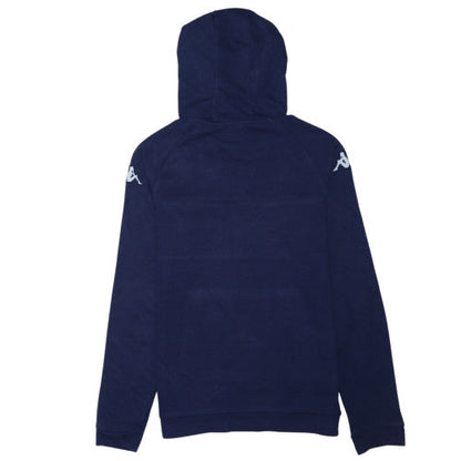 Kappa Boys Navy Blue & Grey Pullover Hoodie 14 Years Regular Fit