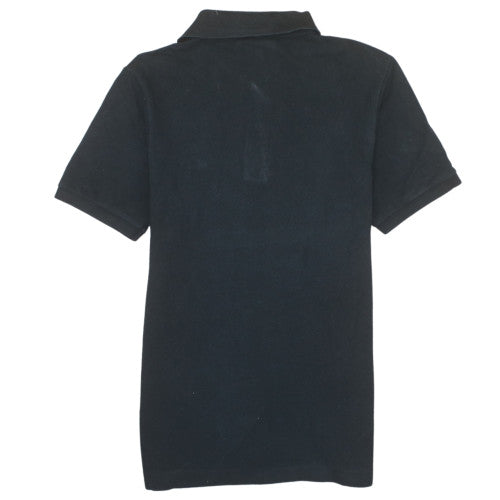Lacoste Men's Black Classic Fit Cotton Polo Shirt Size S