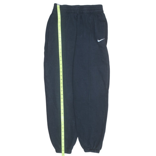 Nike Boys Black Small Jogger Sweatpants with Elastic Waist and Logo