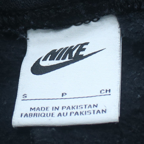Nike Boys Black Small Jogger Sweatpants with Elastic Waist and Logo