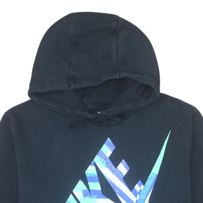 Nike Men's Black Pullover Hoodie M Graphic Sport Fleece