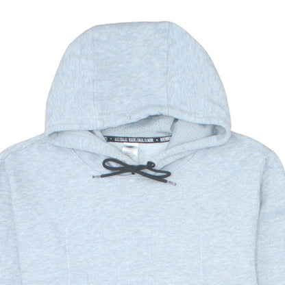 NBL Men's Grey Pullover Hoodie S Regular Fit Sportswear