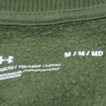 Under Armour Men's Green Pullover Graphic Sweatshirt M