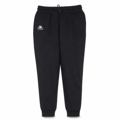 Kappa Men's Black XL Jogger Sweatpants Tapered Fleece Trousers