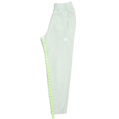 Nike Men's Ivory Fleece Jogger Sweatpants Size M Elastic Waist Tapered