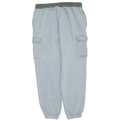 Nike Men’s Grey Fleece Jogger Trousers Size L Loose Fit
