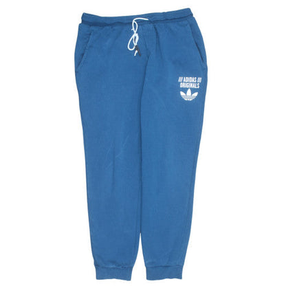 Adidas Originals Men's Blue Jogger Sweatpants Size 3XL Drawstring
