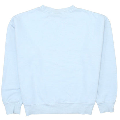 Primark Women Light Blue Stitch Sweatshirt Size 12/14 Pullover