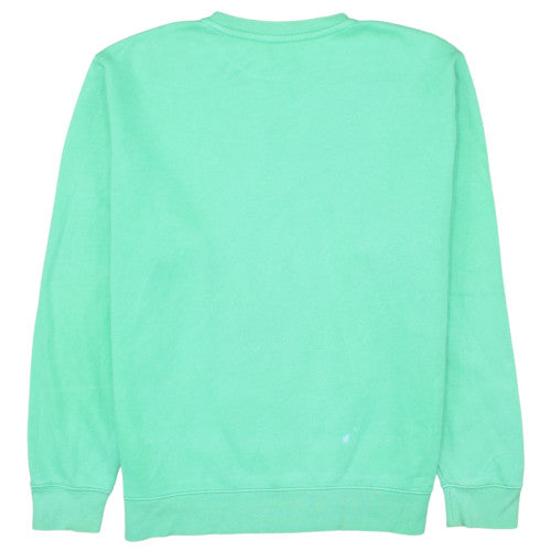 Nike Men's Green Crew Neck Fleece Pullover Sweatshirt M