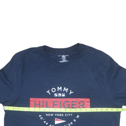 Tommy Hilfiger Men's Navy XL Pullover Crew Neck Jumper