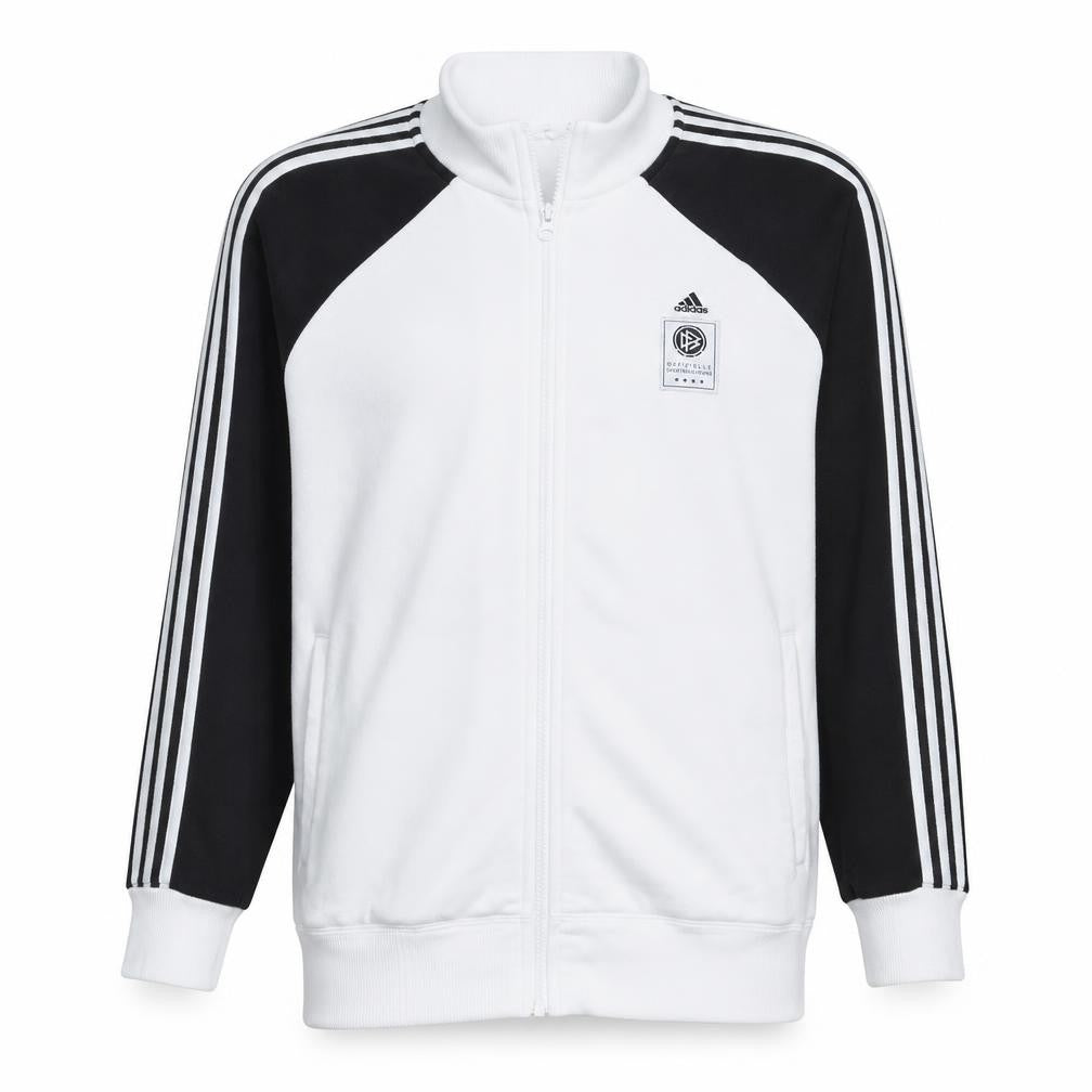Adidas Men's White XL Full Zip Sports Sweatshirt