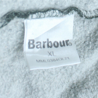 Barbour Men's Green Full Zip Hoodie XL Fleece Casual Sweatshirt