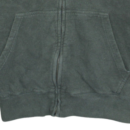 Barbour Men's Green Full Zip Hoodie XL Fleece Casual Sweatshirt