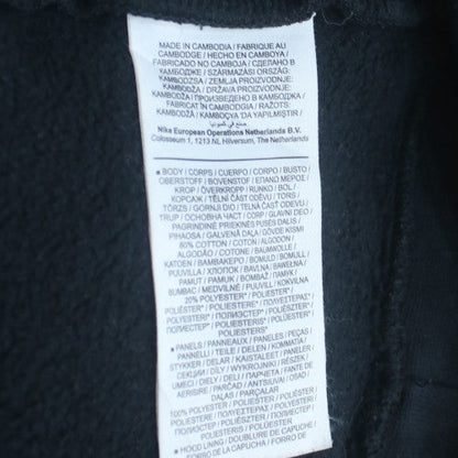 Nike Mens Black XL 1/2 Zip Hoodie Sweatshirt Pullover