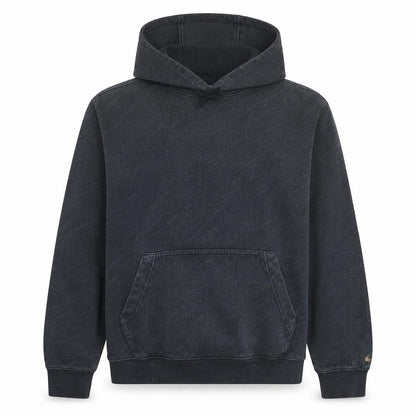 Nike Men's Black Small Pullover Hoodie with Logo Print