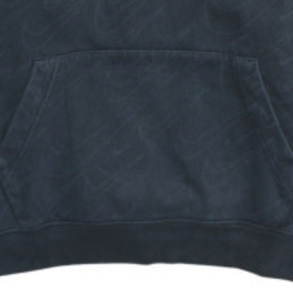 Nike Men's Black Small Pullover Hoodie with Logo Print