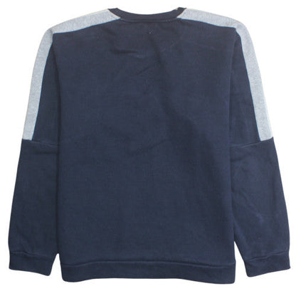 Adidas Men’s Blue Crew Neck Pullover Sweatshirt Size M