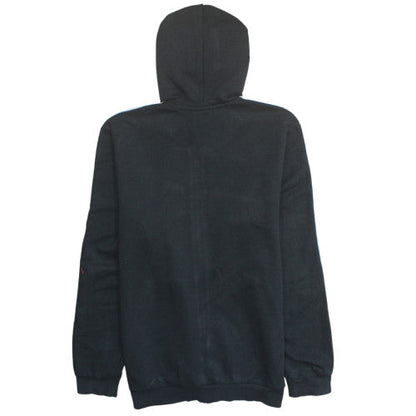 adidas Men's Black Full Zip Hoodie L Sports Fleece Sweatshirt